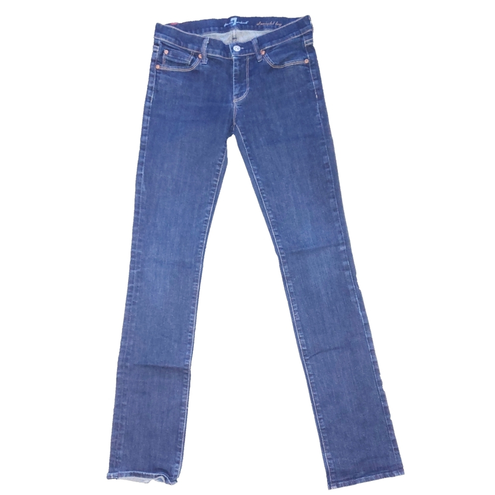 7 for all Mankind Straight leg Denim